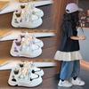 Spring Girls White Board Shoes Princess Low Top Casual Versatile Non Slip Sneakers