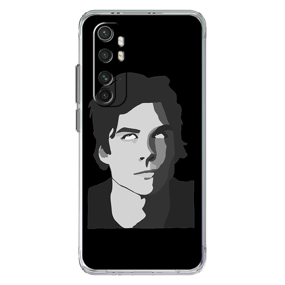 Phone Case For Xiaomi Poco X6 X5 NFC X3 F6 F5 Pro F4 F3 M3 14 13T 12T 12 13 Lite 11 Mi 5G Clear Cover The Vampire Diaries Damon