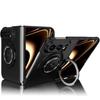 360 Rotation Foldable Magnetic PC Phone Case With Holder For iPhone Duo