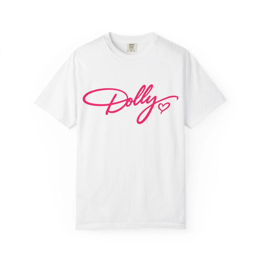 Dolly Parton Hot Pink Script T-Shirt
