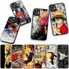 Cover for Apple iPhone 16 15 14 Plus 13 12 Mini 17 Pro Max + ProMax 16E Air 16+ 15+ Phone Case Comics Luffy One Piece Sanji