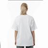 Women'S White Rabbit Graphic Print T Shirt Short Sleeve Tee Loose Fit Casual Top Sweet & Cute Style