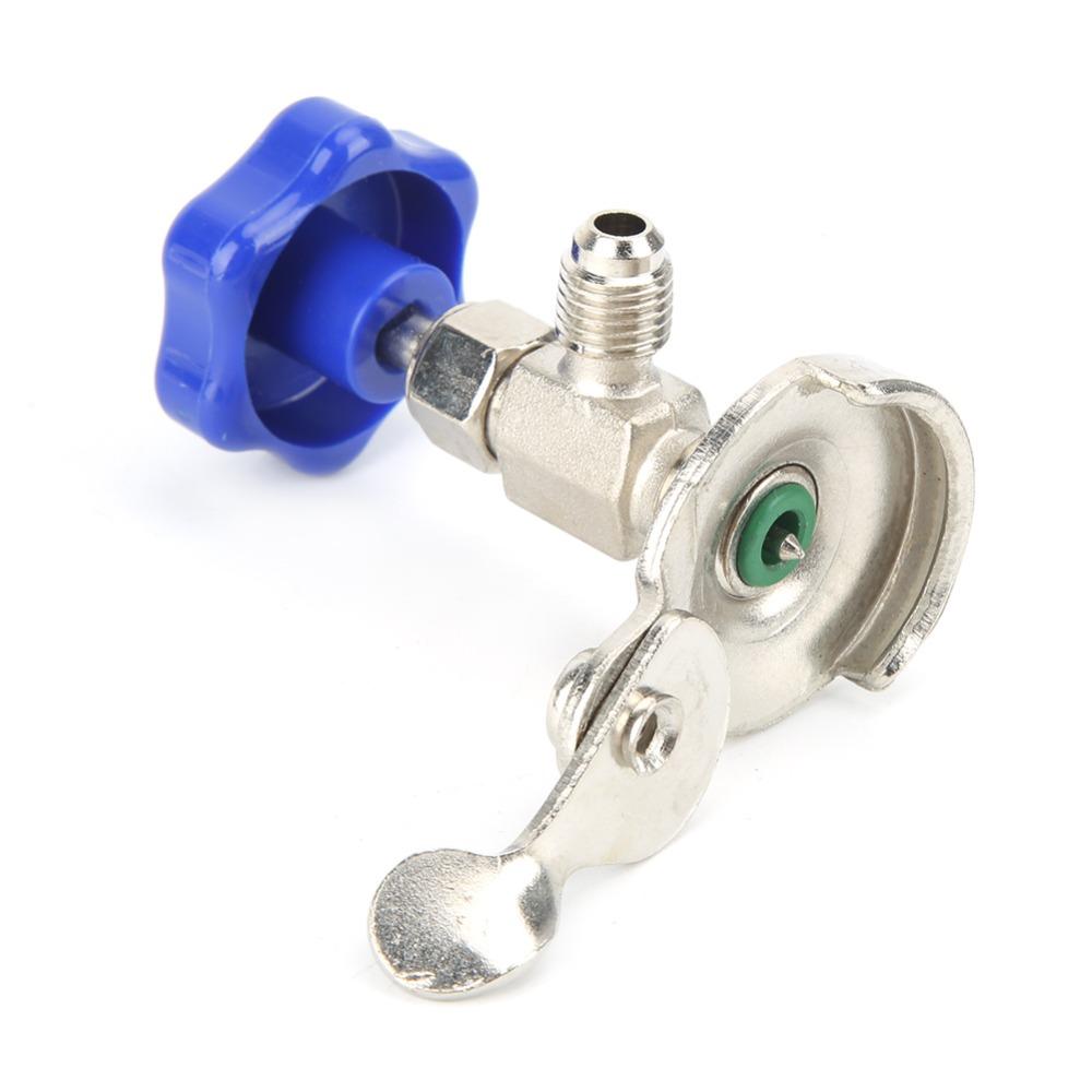 R12 R134A Compatible Dispensing Valve Tool Can Tap Valve  Automotive AC Refrigerant Charging