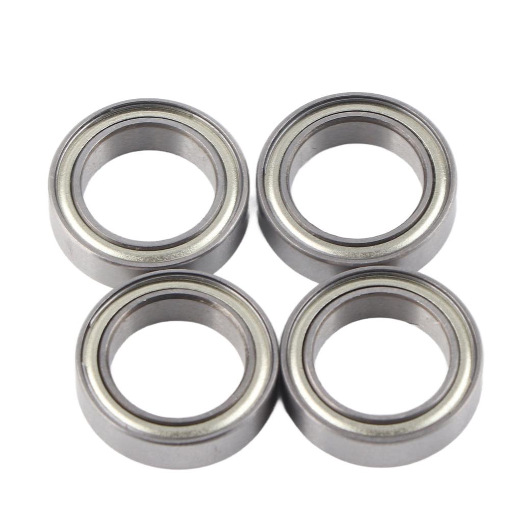4Pcs RC Ball Bearing Kit 10x15x4mm Stainless Steel Bearing for Arrma 3S 1 10 RC Car Crawler