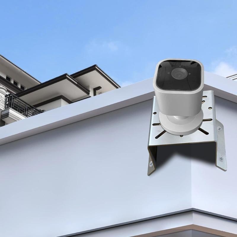 652F Space Saving Stainless Steel Camera Support Brackets Secure Fixing for Solars Panel Security Cameras LED Light