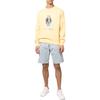 Polo Ralph Lauren Ss22 Cartoon Animal Pattern Printed Crew Neck Loose Casual Long Sleeve Sweatshirt Men sweatshirt Yellow 710853308-012