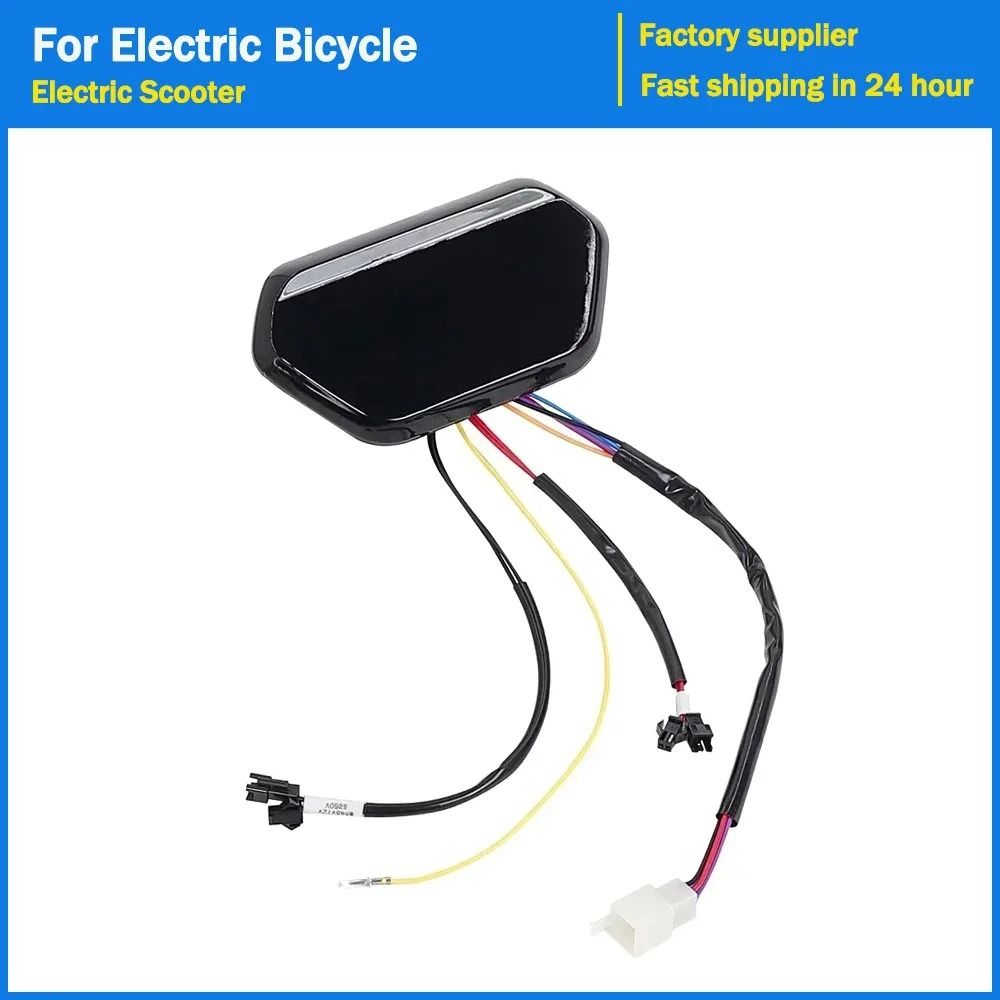 Digital Display Electric Scooter Dashboard Voltage Compatible LCD Display Meter  Vehicle Dashboard