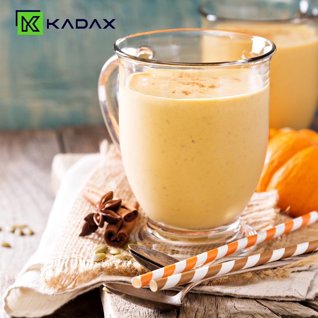 KADAX Sklenice na čaj Kávu 460ml Hrnky s Uchem sada Sklenic 2 ks