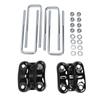 Rear Axle U Bolts and Plates Kit 15592585 15592586 Replacement for Blazer C1500 K1500 Silverado 1500 Tahoe