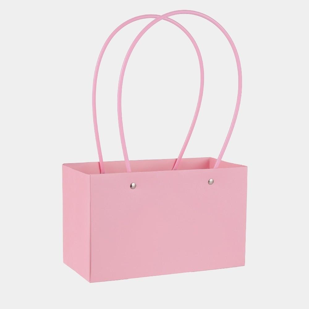 Rectangle Portable Flower Box Trapezoid Hand Paper Bag New Flower Gift Box Valentine's Day