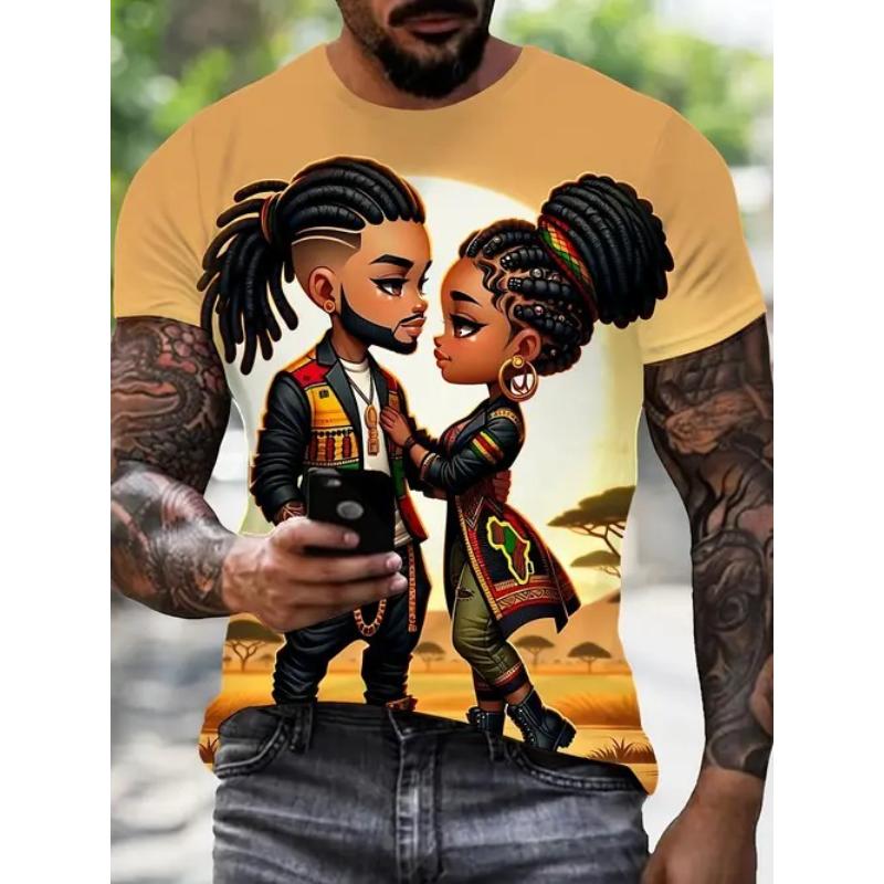 Casual Versatile Top Fashionable Simple Men's Short Sleeves T-Shirts Men’s