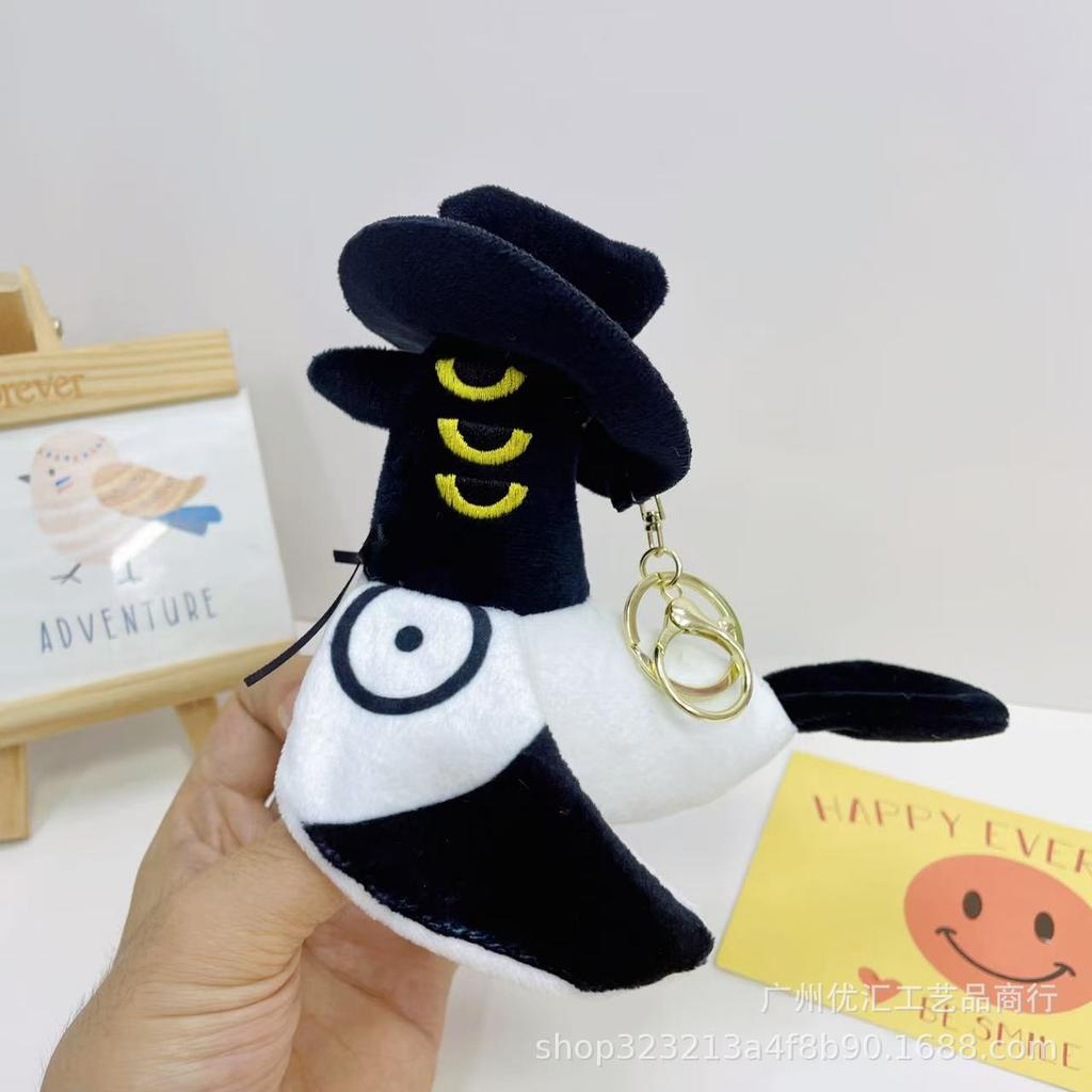 Cute Cartoon Keychain Schoolbag Pendant Doll Gift Internet Celebrity Bag Pendant Doll Plush Keychain