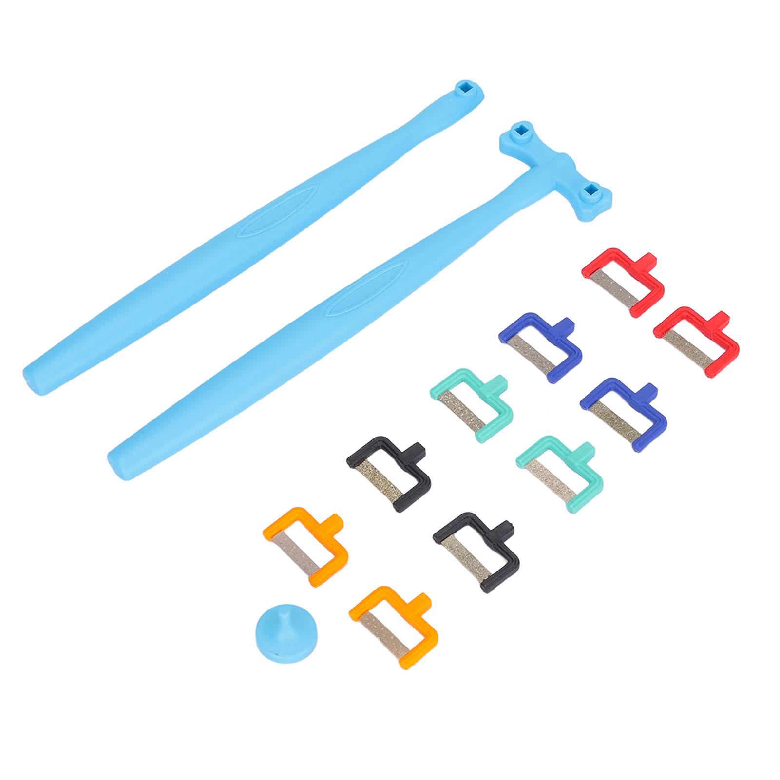 

Набор для межзубного удаления эмали Профессиональный портативный стоматологический ортодонтический набор ручек для полировки