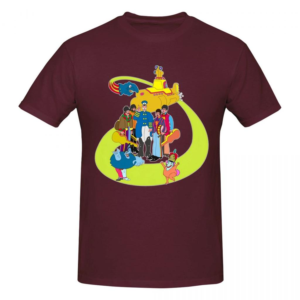 Yellow Submarine Trendy T Shirts Graphic Y2k Summer Short Sleeve Unisexs Wounisex T Shirts Clothes