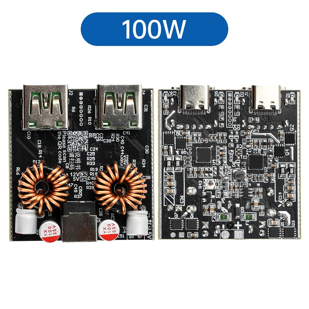 140W All Protocol Fast Charging Module 1/2 Channel Super Fast Charging Protection Board Support PD QC AFC FCP VOOC Fast Charging