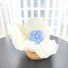 French-Style Wide-Brimmed Sunhat Bucket Hat Girl With Summer Bow For Seaside Outings Summer Bow Beach Hats