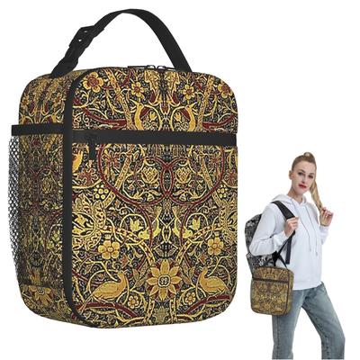 William Morris Bullerswood Insulated Lunch Bag for Women Children Portable Food Boxes Thermal Lunch Box Tote