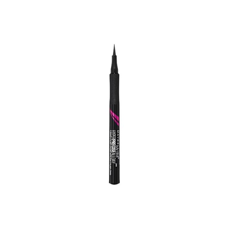 Maybelline Ультраточный водостойкий и влагостойкий ультратонкий устойчивый к смазыванию Суперточный всепогодный лайнер для век - Черный 1 мл чёрный