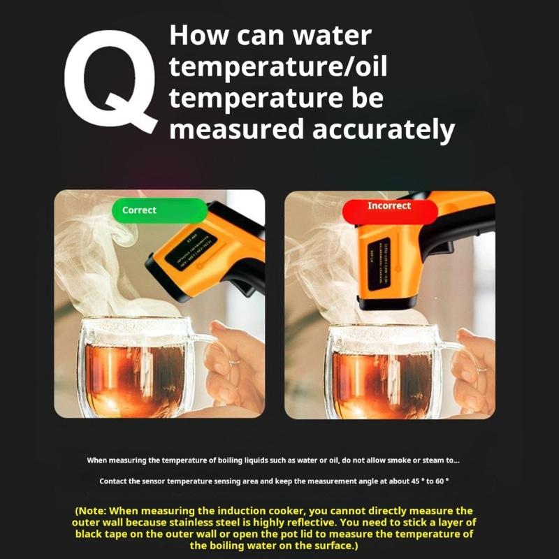 GM320 IR Thermometers None Contact Digital Temperature Guns For Industrial And Home Use With High Accuracy Easy To Use