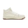 Li Ning Tianji HI Slip Resistant Cushioning Abrasion Resistant Mid Top Skateboard Shoes Women's Mother Of Pearl White AGCV340-2