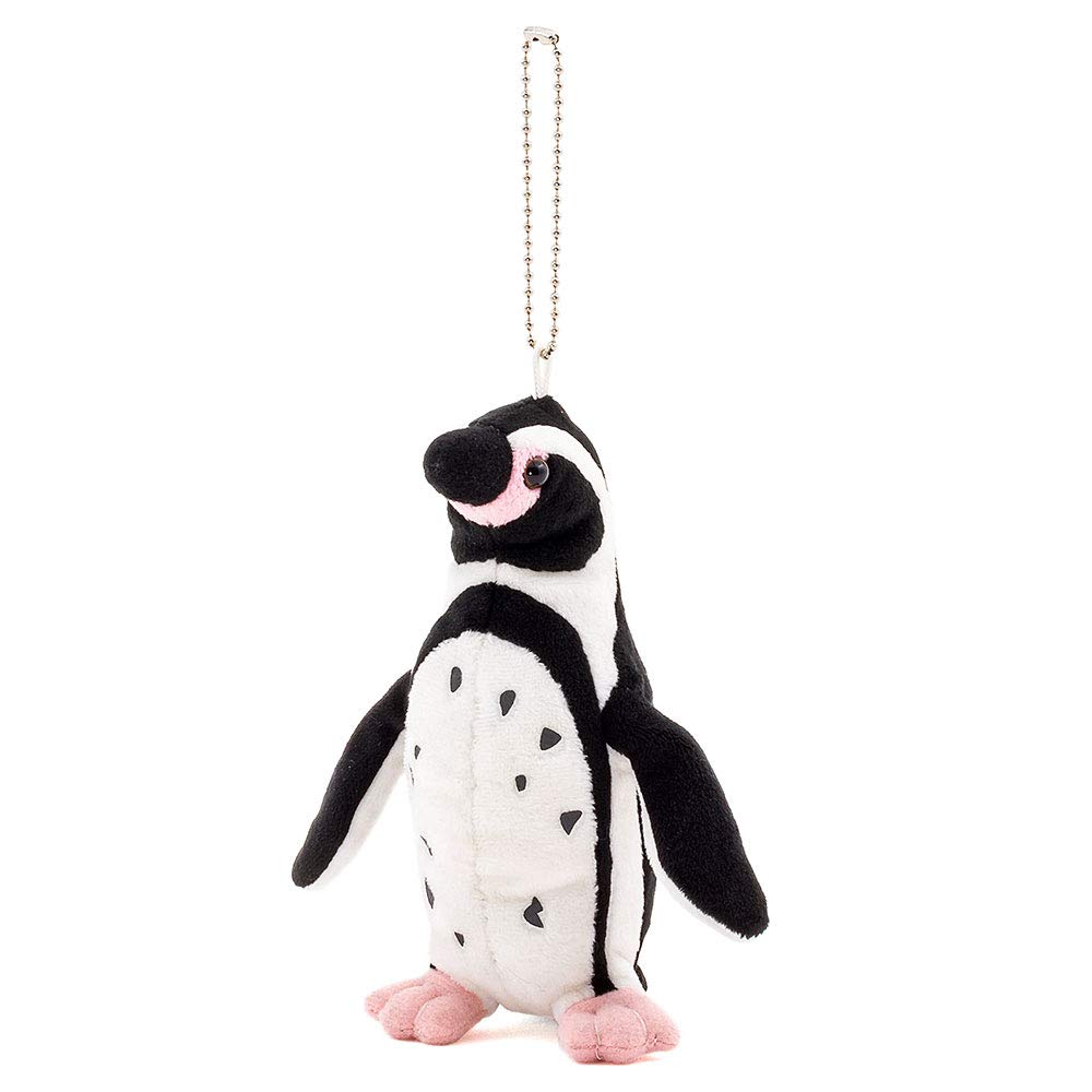 COLORATA Humboldt Penguin Plush Mascot (Realistic Bird with Chain) Cute Bird Penguin Keychain Doll Gift (Twice Tested) Christmas Present