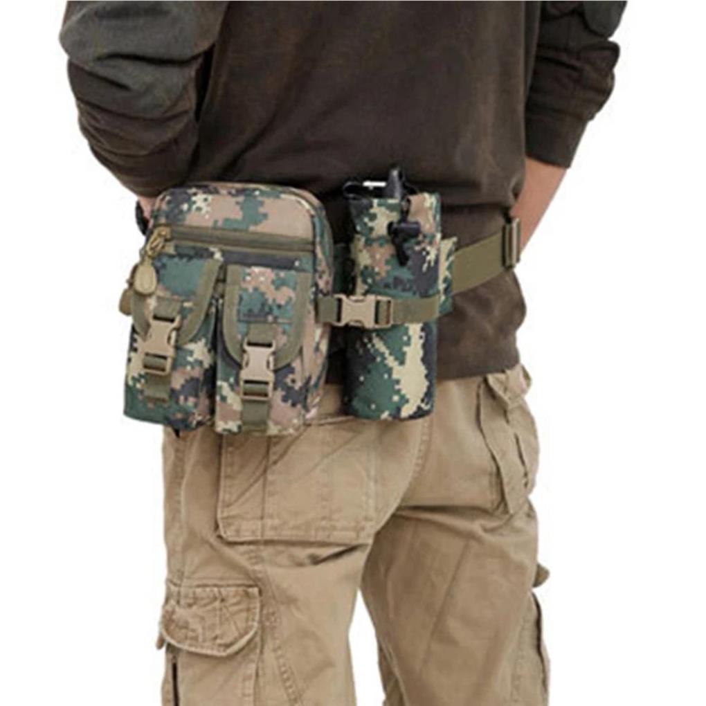 Outdoor Waist Belt Pouch Unisex Carrying Travel Case Trekking Multifunction Camping Pocket Holder Hiking Adjustable