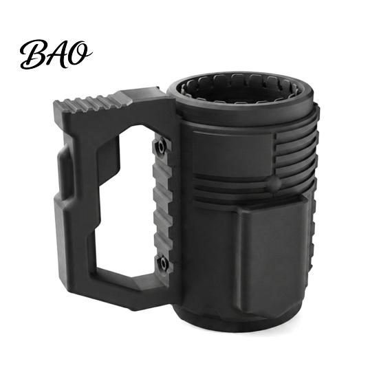 Tactical Gear for Drinks Assault Beer Can Holder, Beverage Sleeve, 3D Printed Assault-Style Cup Sleeve Insulation with Quick Reload Pop-up System 12oz