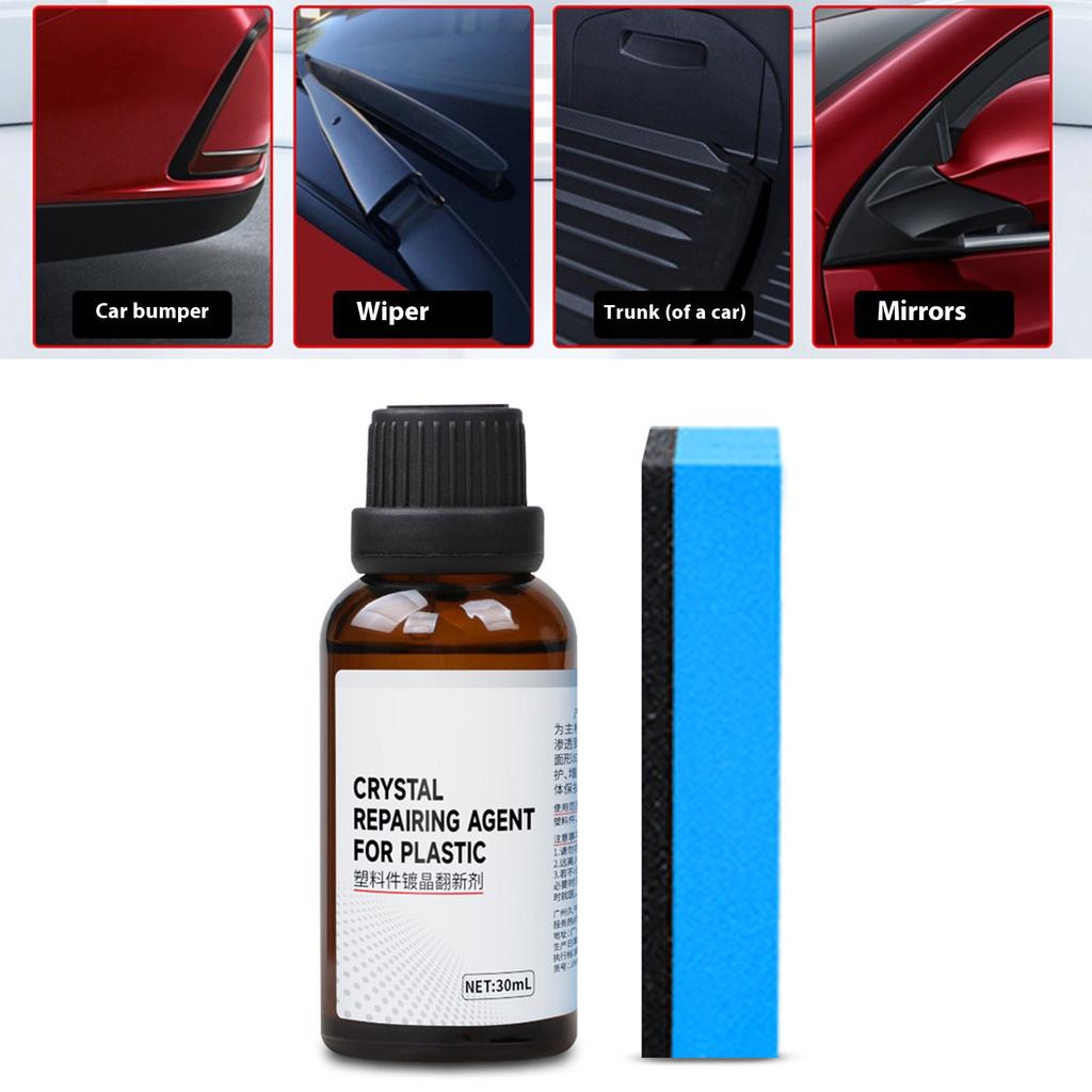 Professional Plastic Renovation Cream Refreshing Coating Cleaning Agent for Dashboard Leather Plastic Surfaces Quick Fix