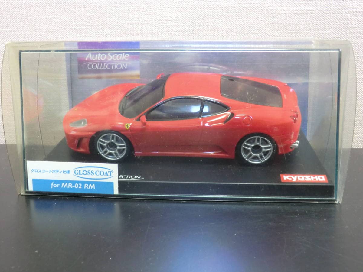 

Kyosho Miniz Body Auto Scale Ferrari F430 Red Ferrari Gloss Coat Version