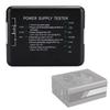 LED Indicator Light Power Supply Tester Plug and Play 20/24 Pin ATX Power Supply Tester Black Computer Power Supply Checker