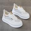 Thick-soled Mesh Women's Shoes 2026 Spring New Inner Height Increase Versatile Sports Leisure Breathable Summer Board Shoes