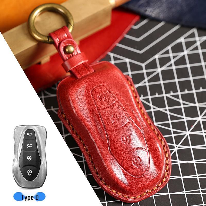 Geely Key Case for New Xingrui, Emgrand GS, Bin Yue, Xing Yue, Boyue Pro, Binrui, Icon, Vision - Male Shell Buckle