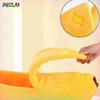 Banana Cat Bed Super Soft House Lovely Banana Boat Semi-Closed Warm Pet Bed Cat Accessories Dog Bed Banana Cushions with a Lid