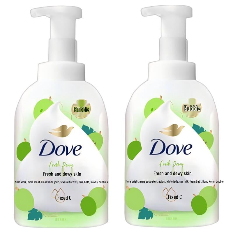 Пена для ванны Dove Сочный Зеленый Виноград и Соевое Молоко