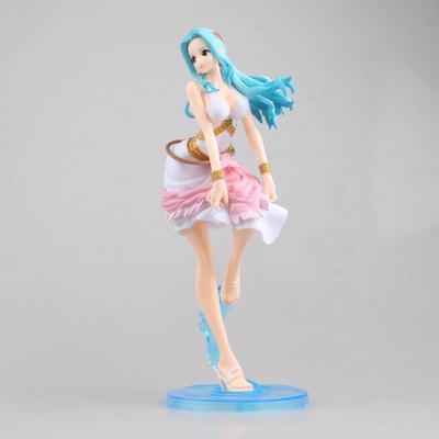 Anime One Piece Vivi Figure Flag Diamond Ship Nami Nefeltari Vivi Collectible Toy