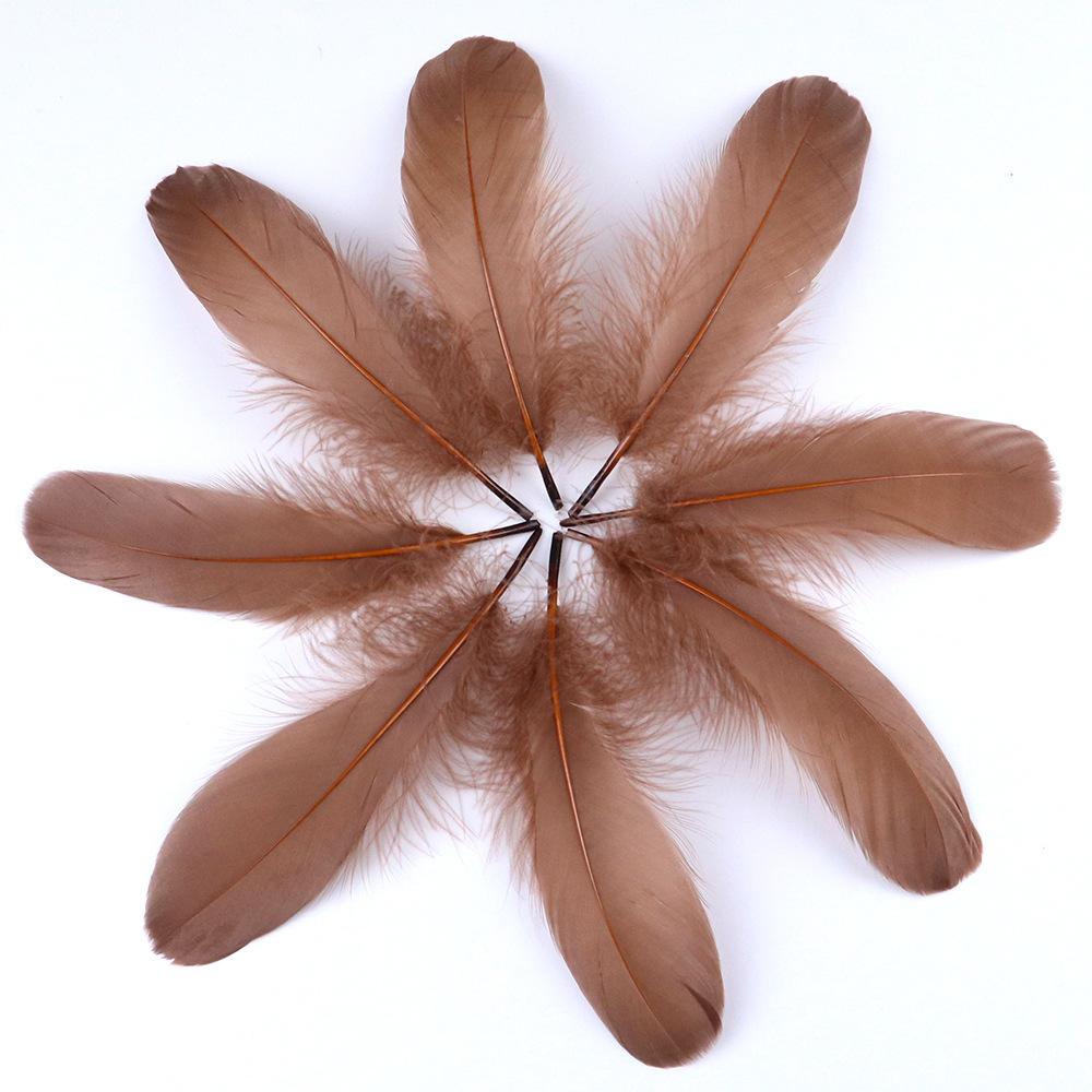 Goose Feather Diy Colorful Feather Soft Large Floating Feather Headdress Craft Decoration Material