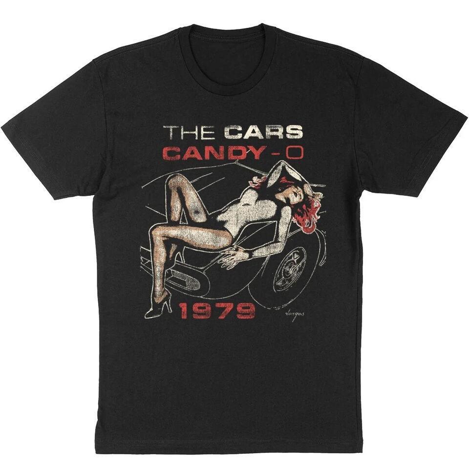 Vintage The Cars Candy-O Vintage 1979 Black T-shirt NZ144 FREE SHIPPING XXL