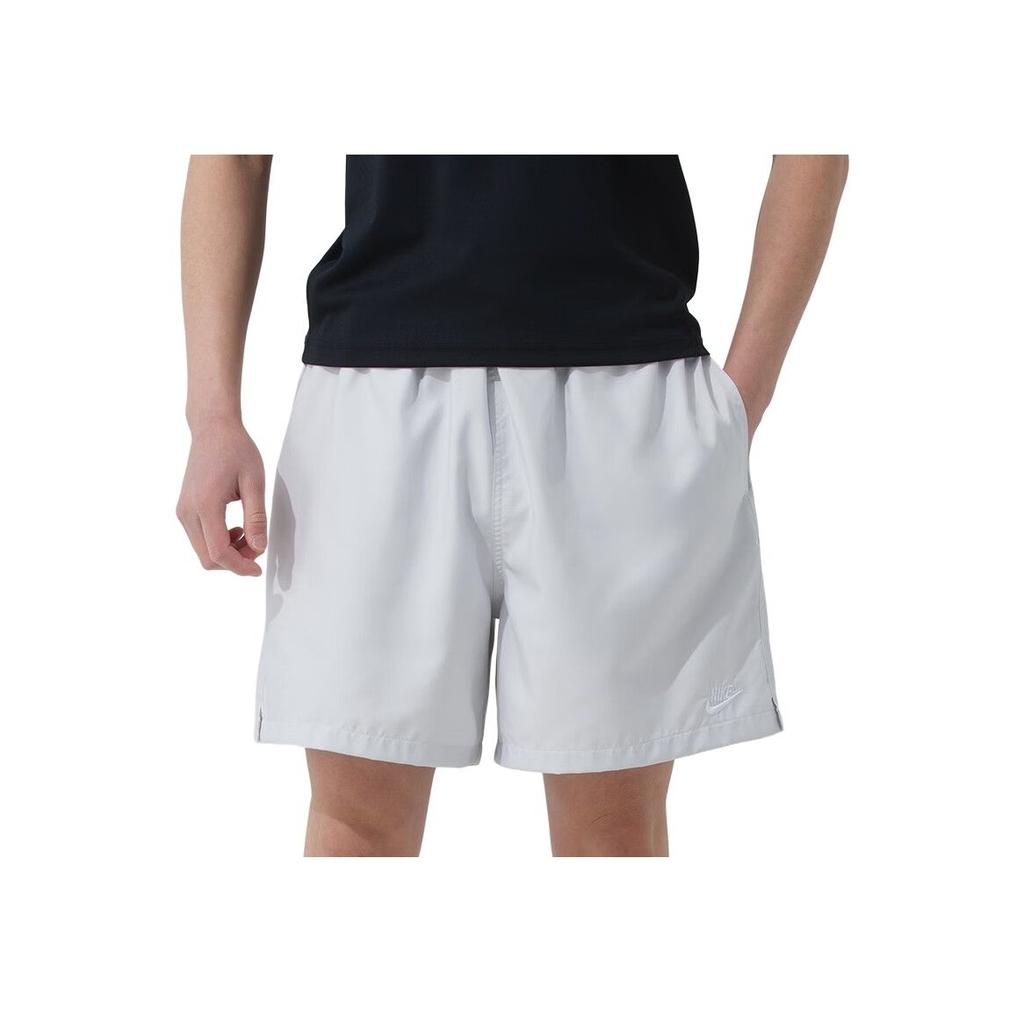 Nike Club Fashion Versatile Breathable Comfortable Sports Shorts Men Shorts Light-Gray FN3308-025