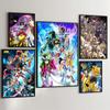 1PC Saint Seiya Poster Movie Sticky Posters Retro Kraft Paper Sticker DIY Room Bar Cafe Aesthetic Art Wall Painting
