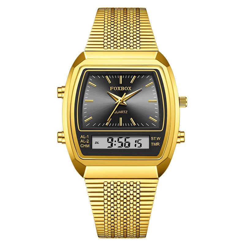 FOXBOX Couple Watch Business Casual Waterproof