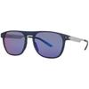 Mclaren Blau Spiegel Quadratisch Herren Sonnenbrille Mlop 98S03 C03 54