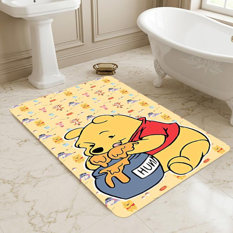 Winnie Pooh Living Room Nonslip Area Rug Soft Carpet For Bedroom Game Playroom Sofa Office Home Decor Doormat Christmas Gift C926556