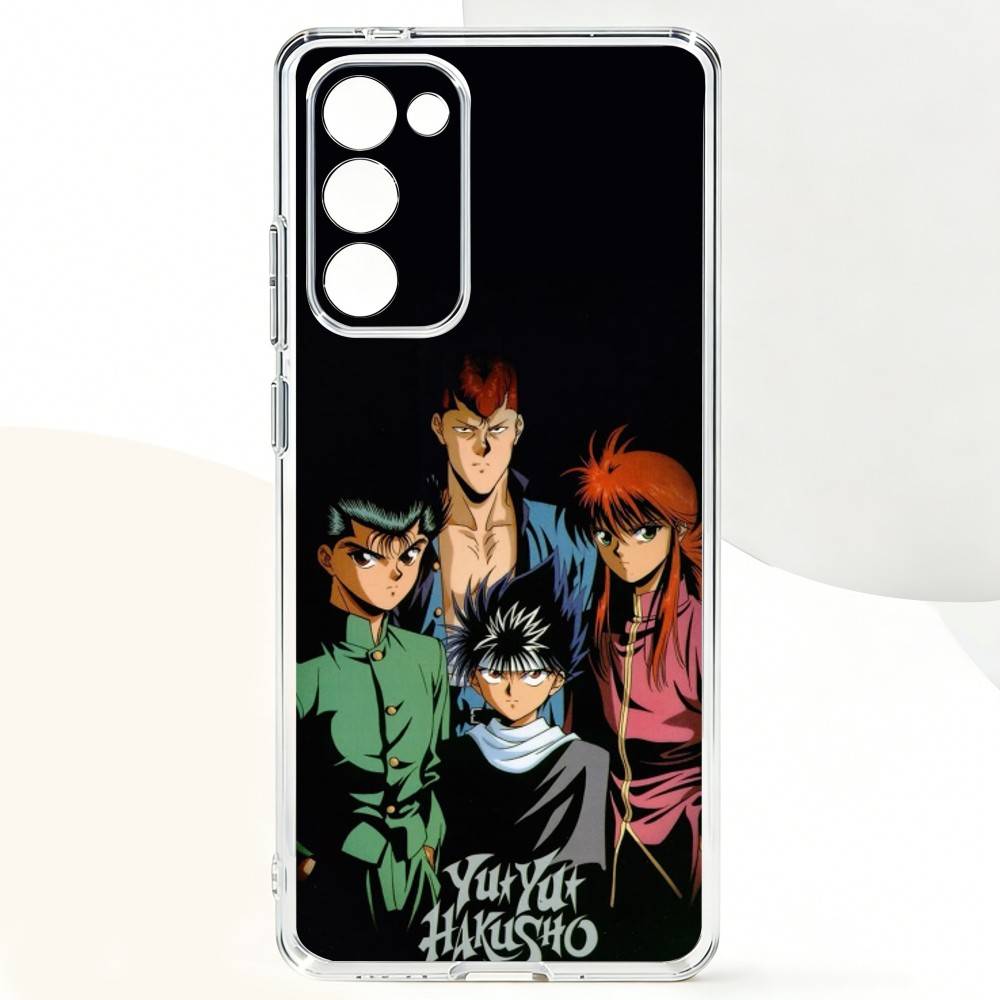Anime Y-Yu Yu H-Hakusho-O Phone Case For Samsung Galaxy A,71,70,52,51,40,31,50,50S,30S,21S,12,10,Note20ultra Transparent Cover