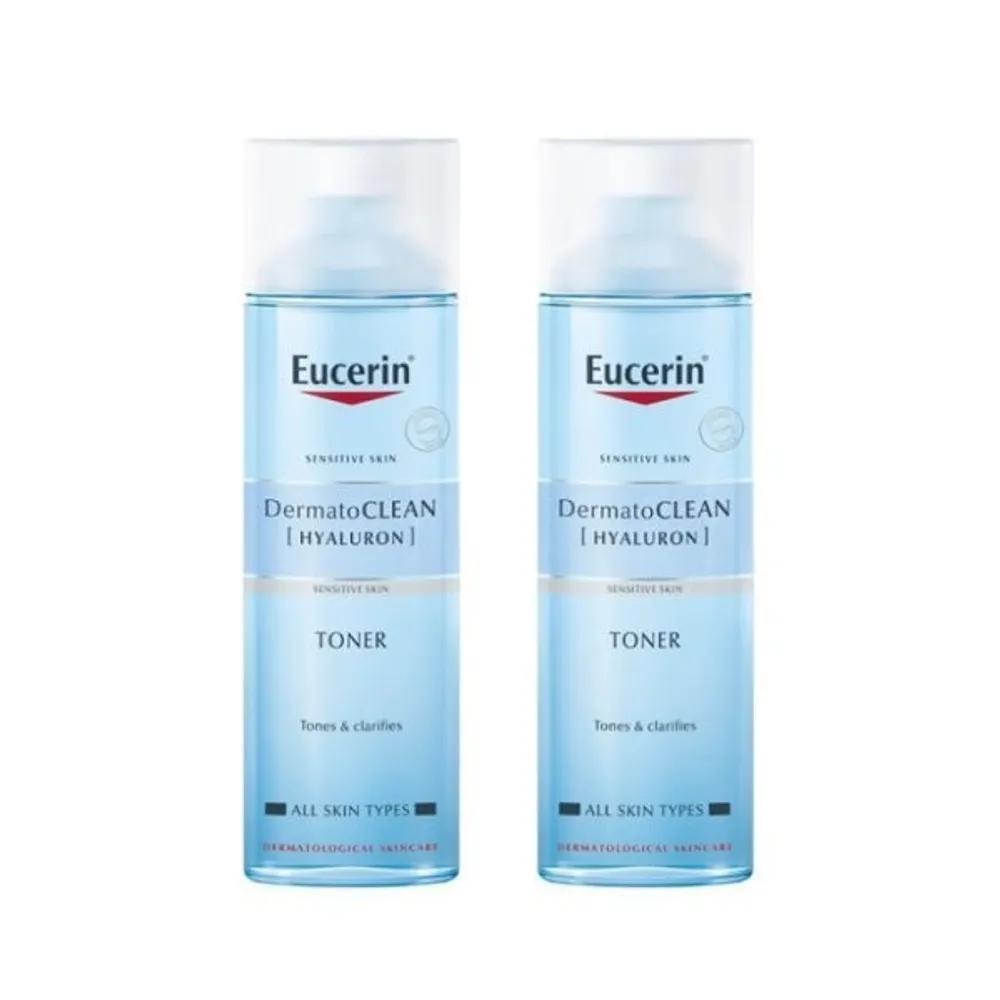 Eucerin Dermato Clean Clarifying Toner 200ml x 2