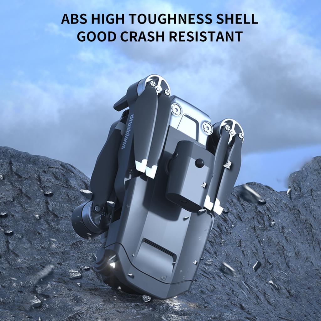 Remote Control Drone with Dual Camera 1080P Brushless Optical Flow Quadcopter Drone, Aerial