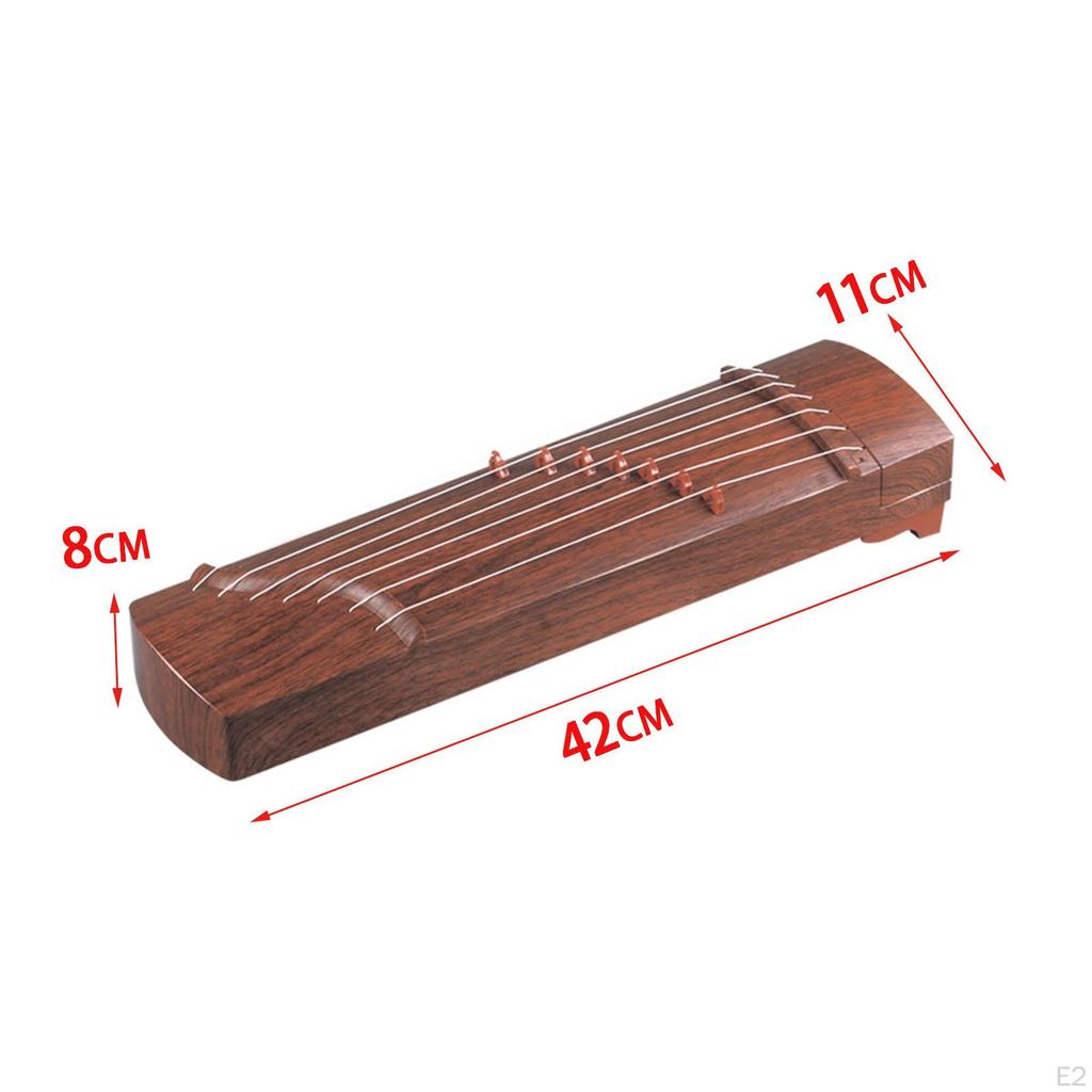 Travel Guzheng Chinese Instrument Practice Zither Professional Music Toys