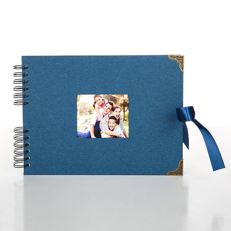 Álbum de Fotos Artesanal DIY com Janela Impermeável Multifuncional Álbum de Coleção Presente Ideal