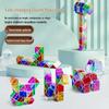 All-in-One Magic Ruler Set with 24, 36, and 72 Detachable Colorful Sections for Kindergarten Children