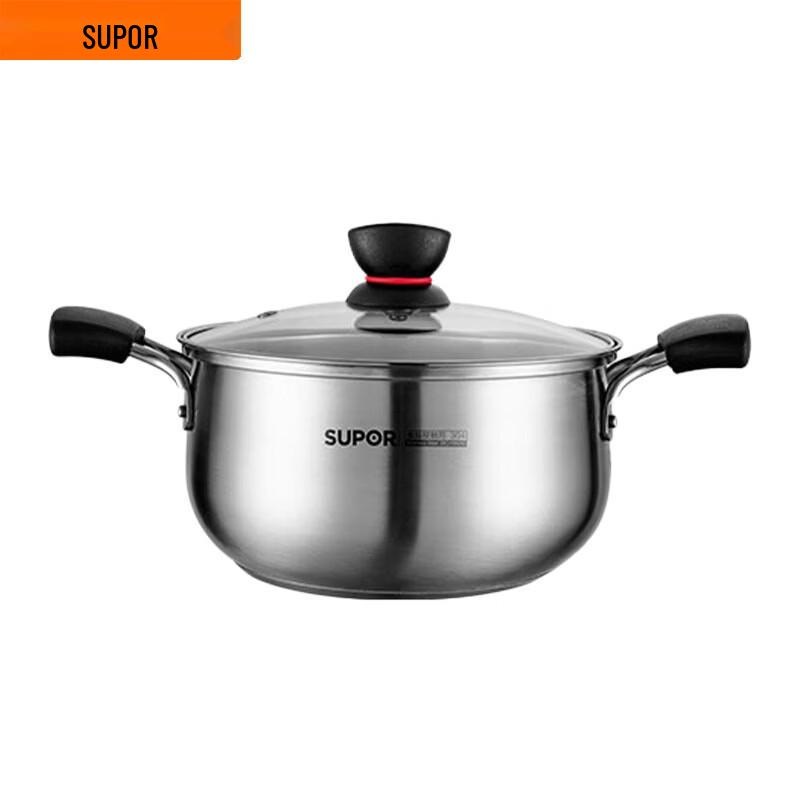 

Supor 304 Stainless Steel Soup Pot 22cm