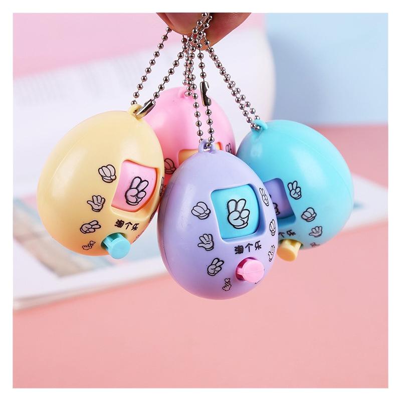 3PCS Rock Paper Scissors Lucky Game Stress Relief Sensing Toys Parent-Child Birthday Party Game Props